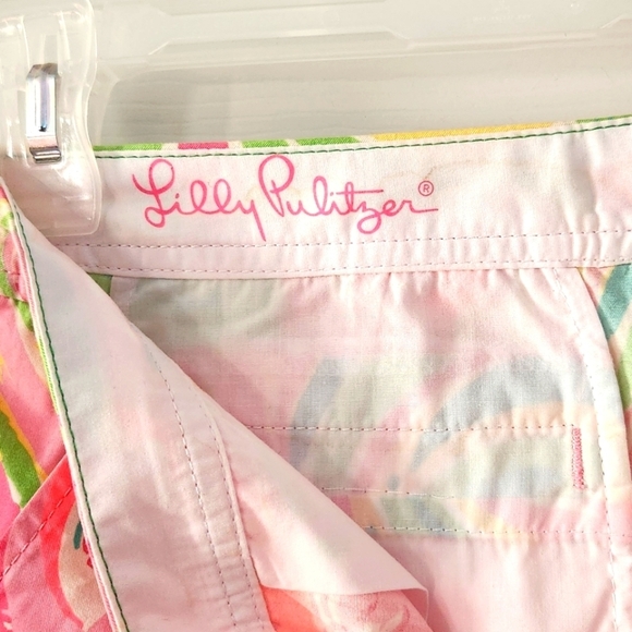Lilly Pulitzer NWT The Buttercup Short Floral Scalloped 00 - Picture 9 of 11